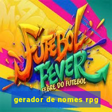 gerador de nomes rpg